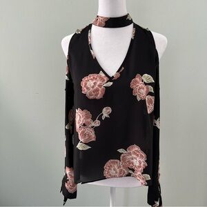 Cupcakes and Cashmere Ladies Cold Shoulder Top